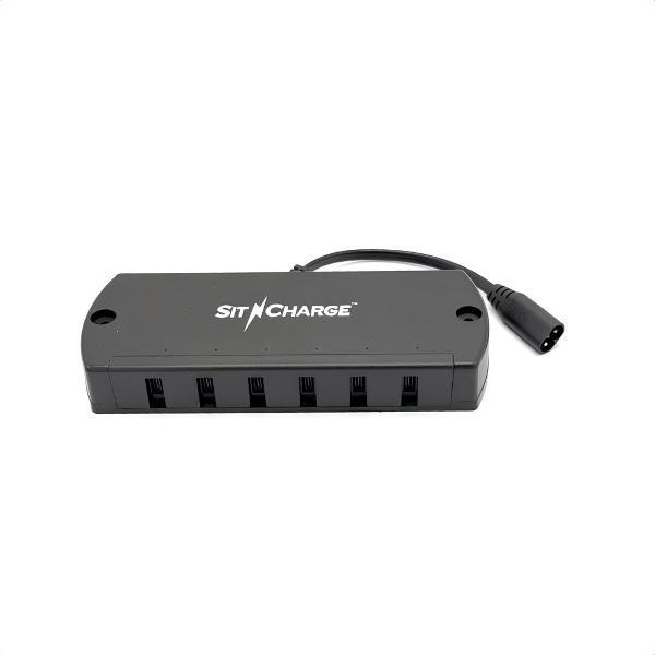 PD3 120 watt charger with 6 USB ports