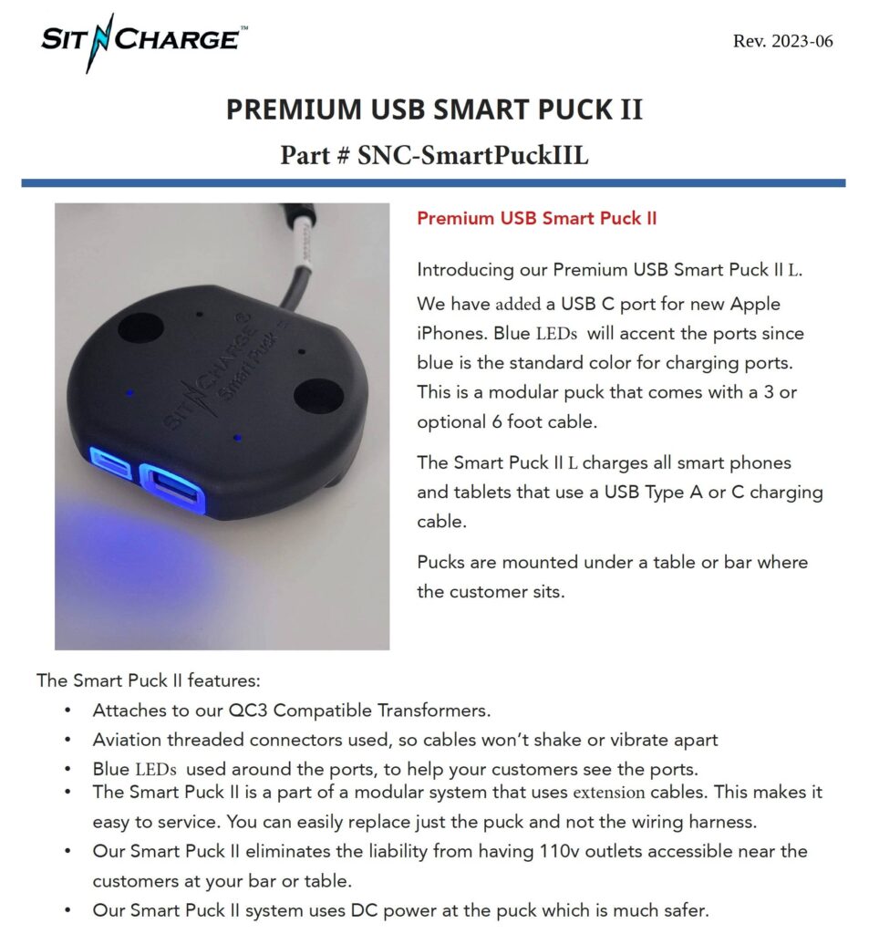 Premium USB Smart Puck II