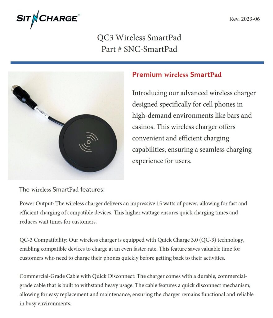 QC3 wireless smartpad